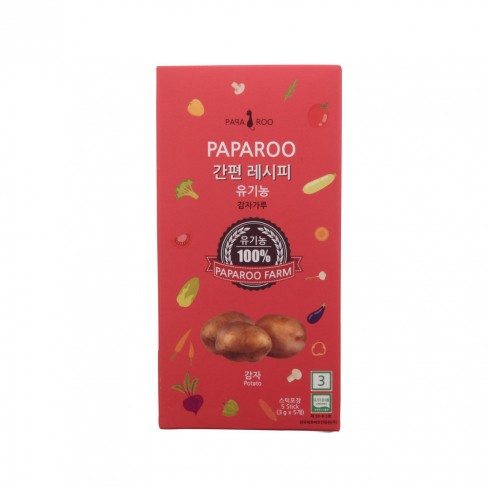 파파루간편레시피 유기농감자가루 15g(초기)