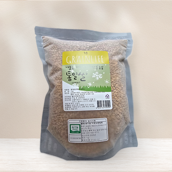 유기농 이분도 통밀_(1kg/봉)