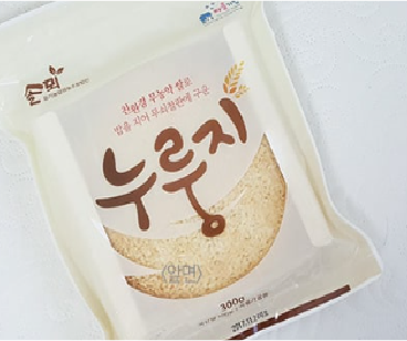 솔뫼 무농약쌀 100% 누룽지_(300g/봉)